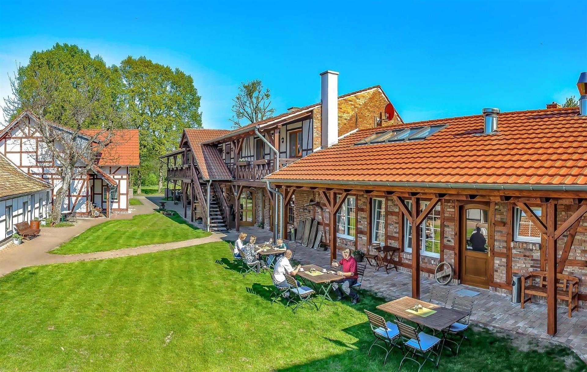 Landhaus Brodack Alt Zauche Экстерьер фото